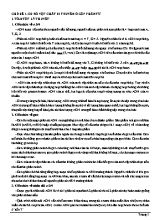 Lý thuyết toàn bộ chương trình Sinh học Lớp 12
